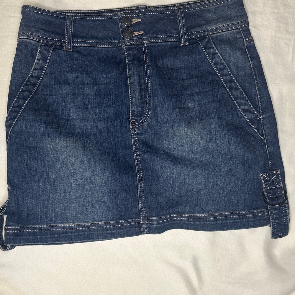 SO Women's Denim Skirt - Blue
